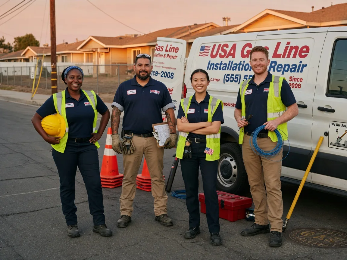 Gas Line Installation company in Comstock, WI